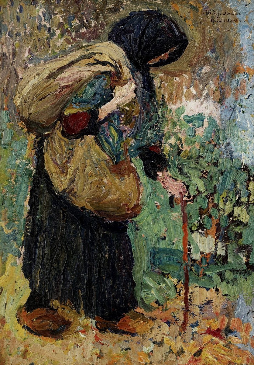 "Painting. Figure" by Henri-Jean Guillaume Martin