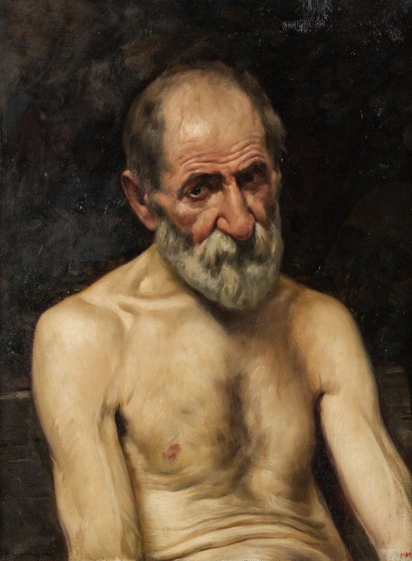 "Painting. Portrait" by Antonio Fabrés