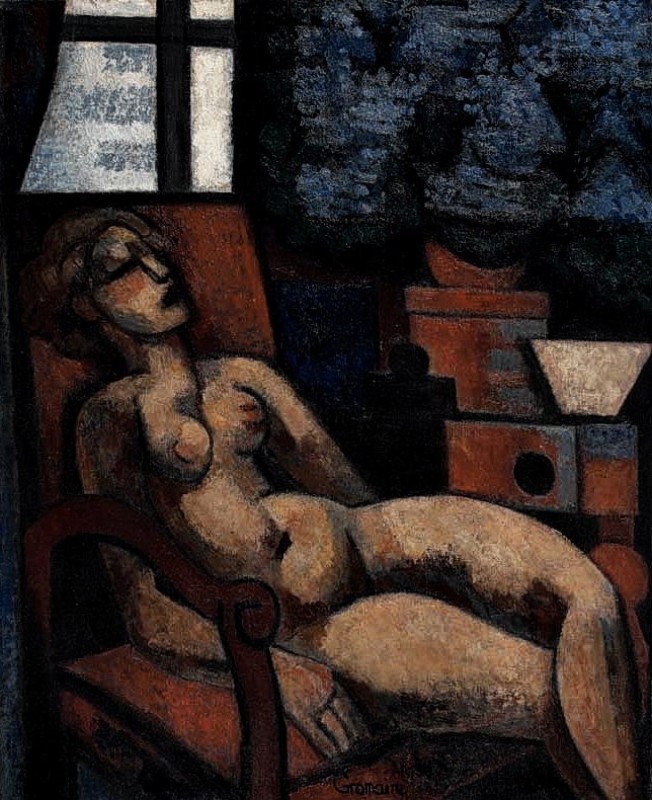 "Composition. Nude" by Marcel Gromaire