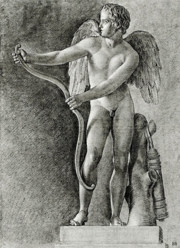 "Drawing. Nude" by Jean Grandjean