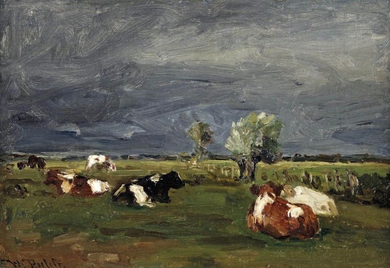 "Pictură. Peisaj. Rural" by Willem Roelofs