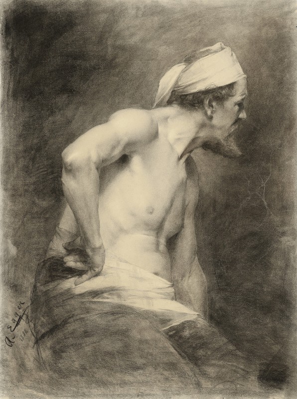 "Desen. Nud" by Albin Egger-Lienz