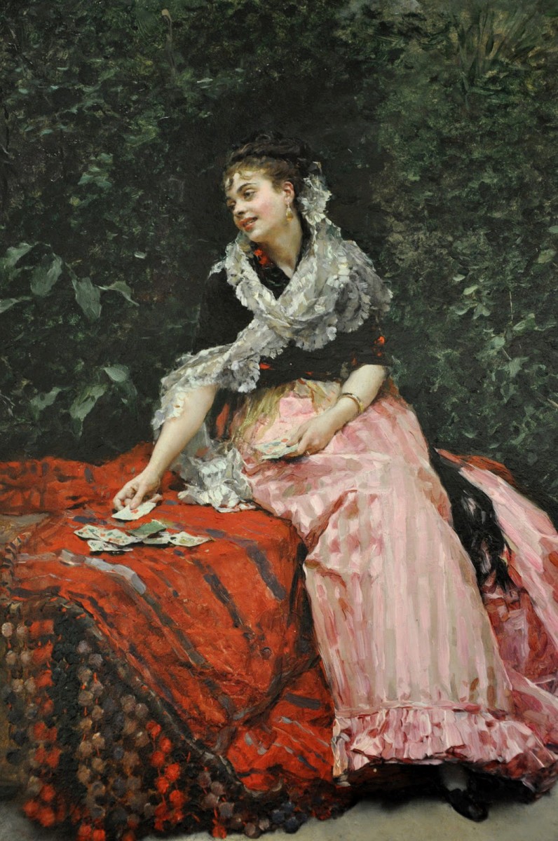 "Compoziție" by Raimundo de Madrazo y Garreta
