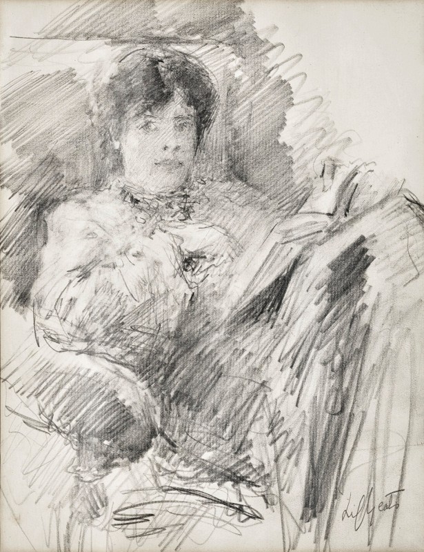 "Drawing. Figure" by John Butler Yeats