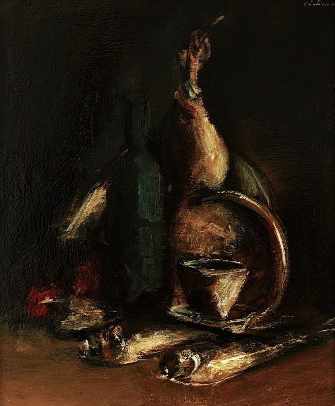 "Pictură. Natură statică" by Mircea Ciobanu