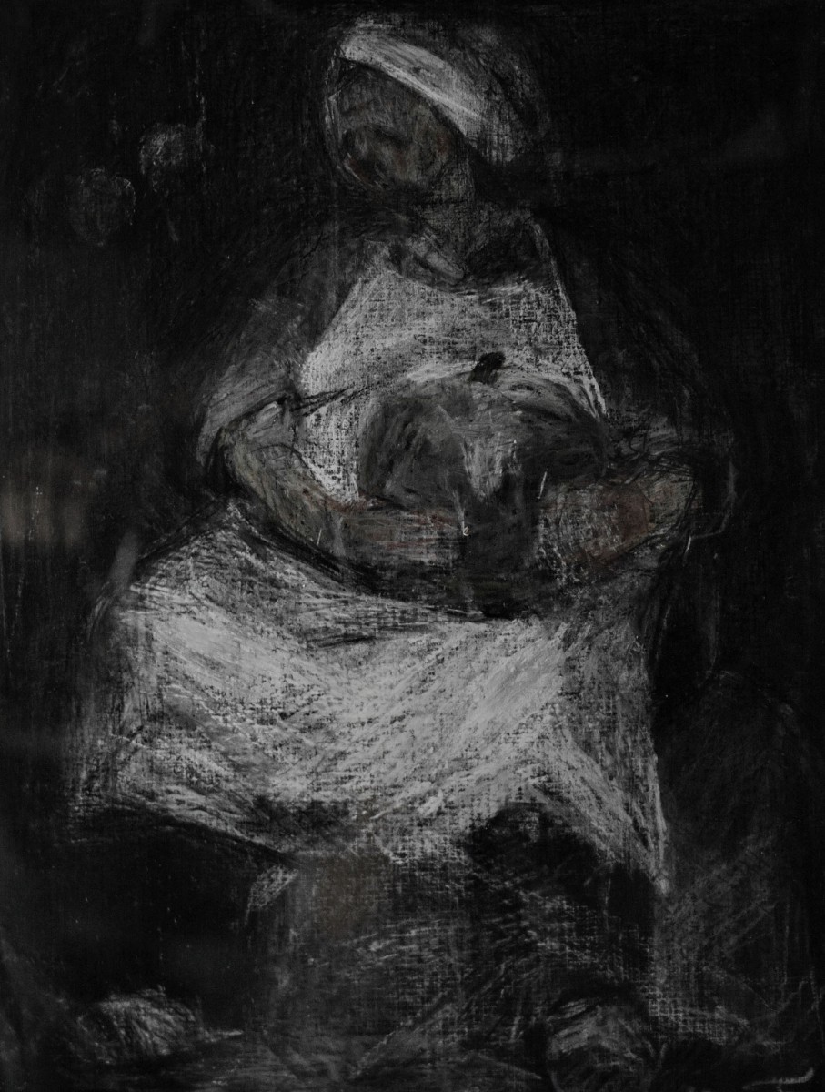 "Crochiu. Figură" by Cезар Cёбану, 2015