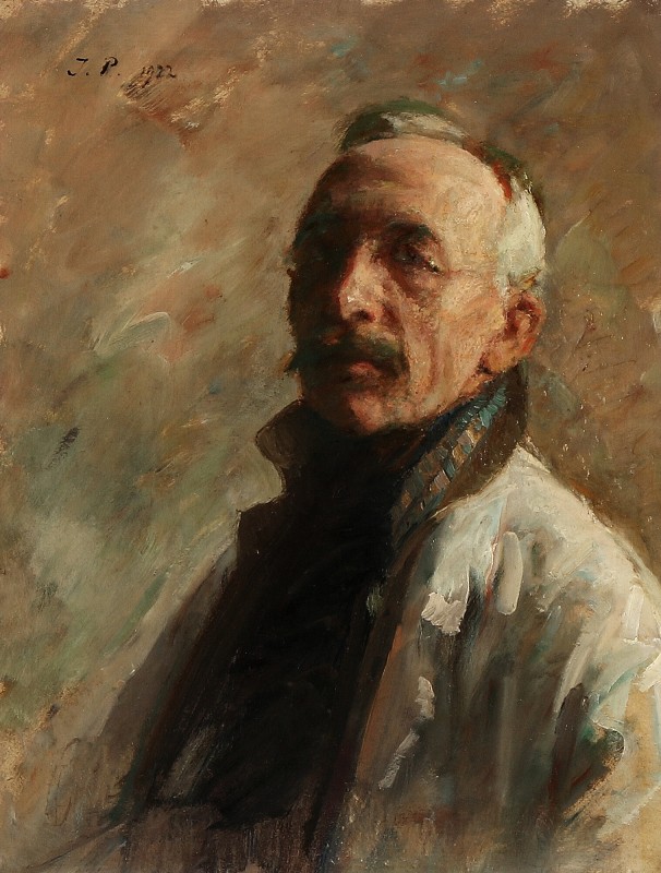"Pictură. Portret" by Julius Paulsen