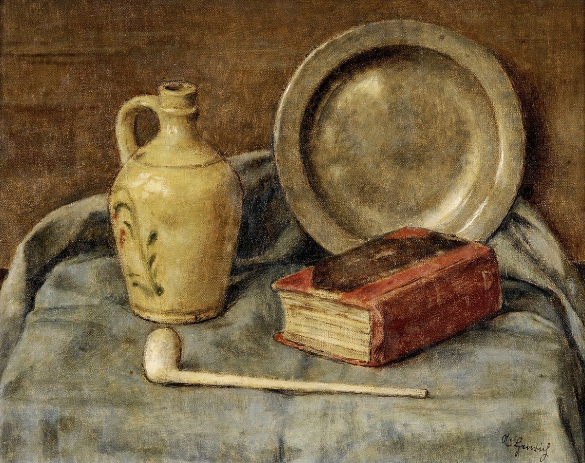 "Pictură. Natură statică" by Albert Henrich