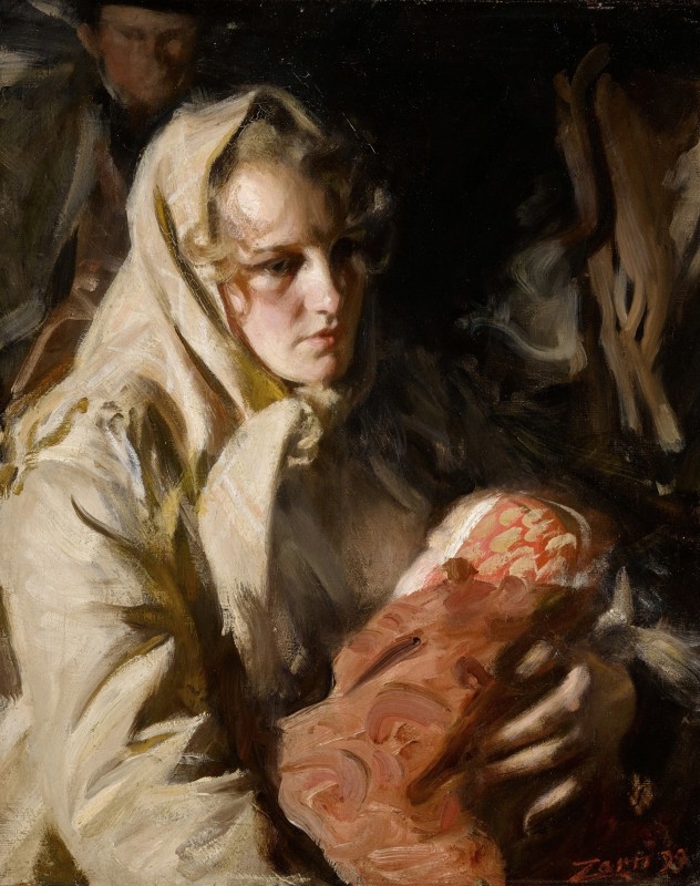 "Painting. People" by Anders Zorn