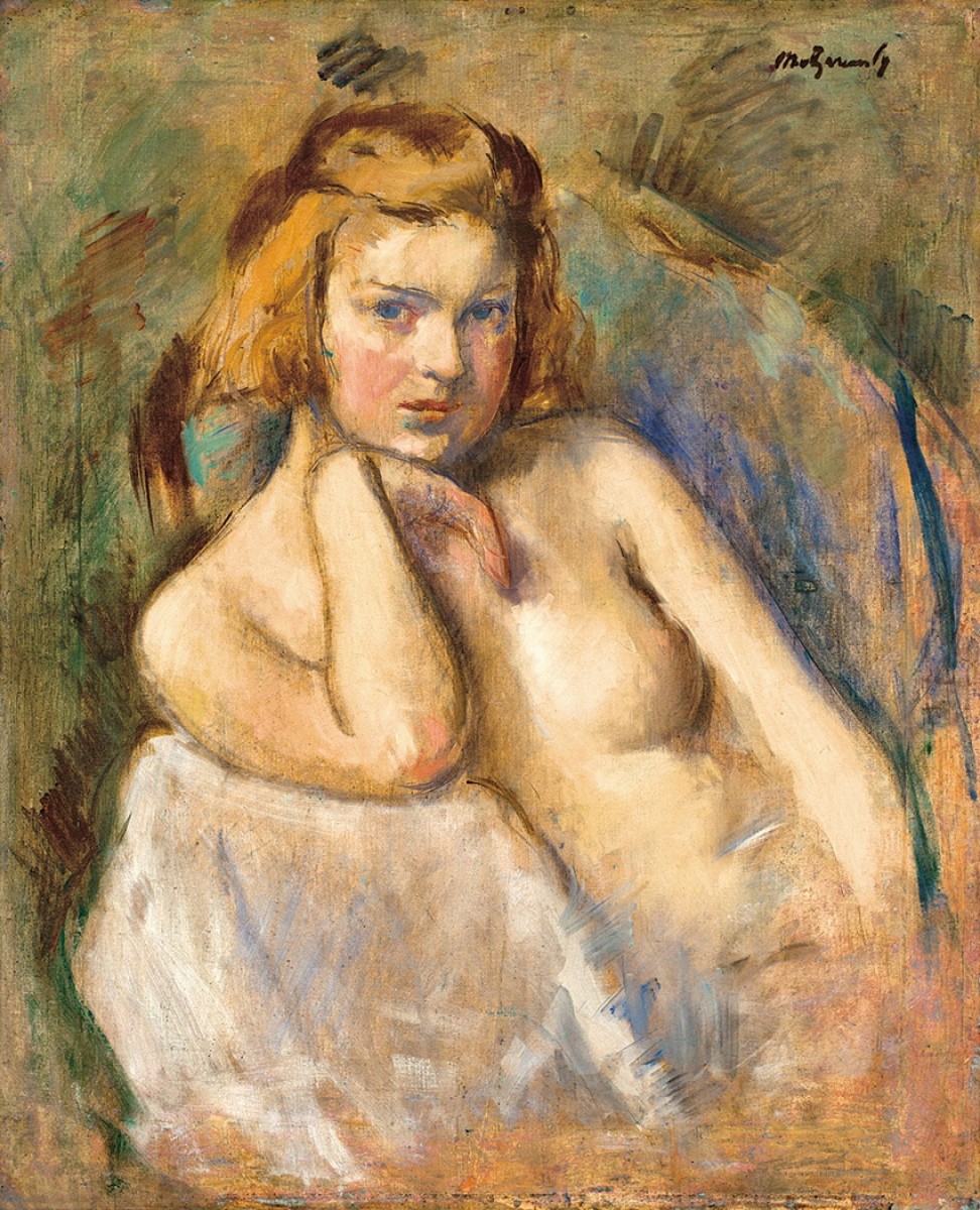 "Pictură. Nud" by László Mattyasovszky‑Zsolnay