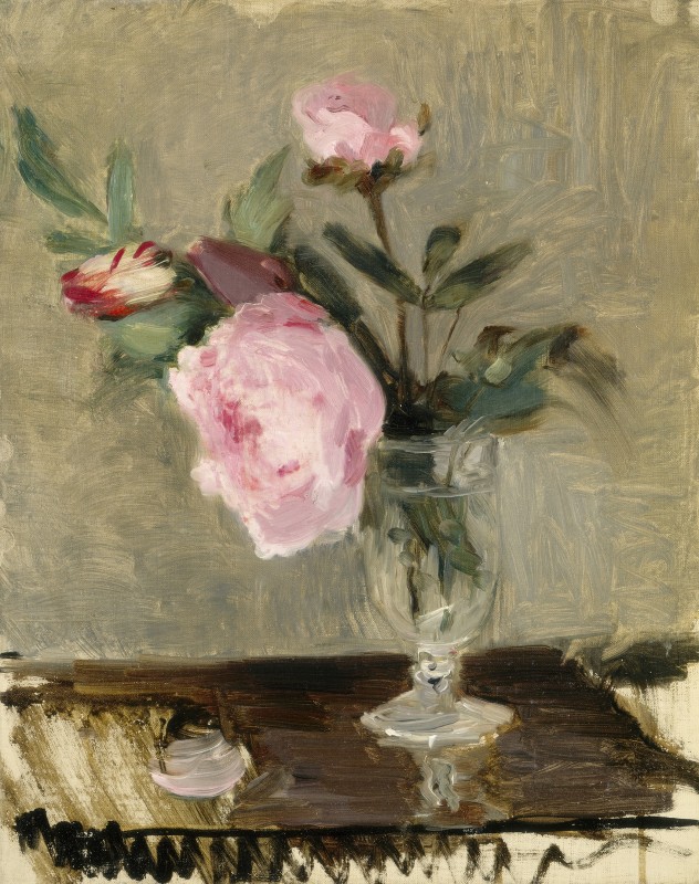 "Painting. Flowers" by Berthe Morisot