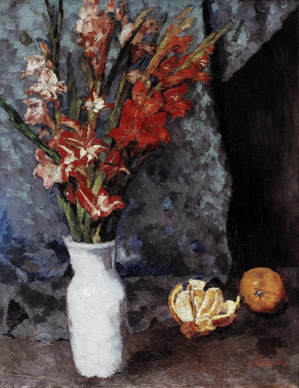 "Pictură. Natură statică" by Carl Schuch