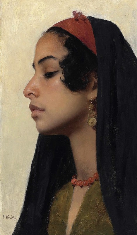 "Painting. Portrait" by Franz Xaver Kosler