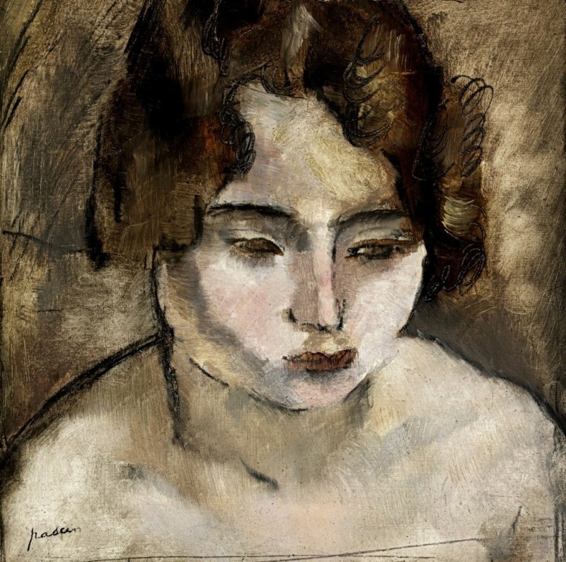 "Painting. Portrait" by Jules Pascin