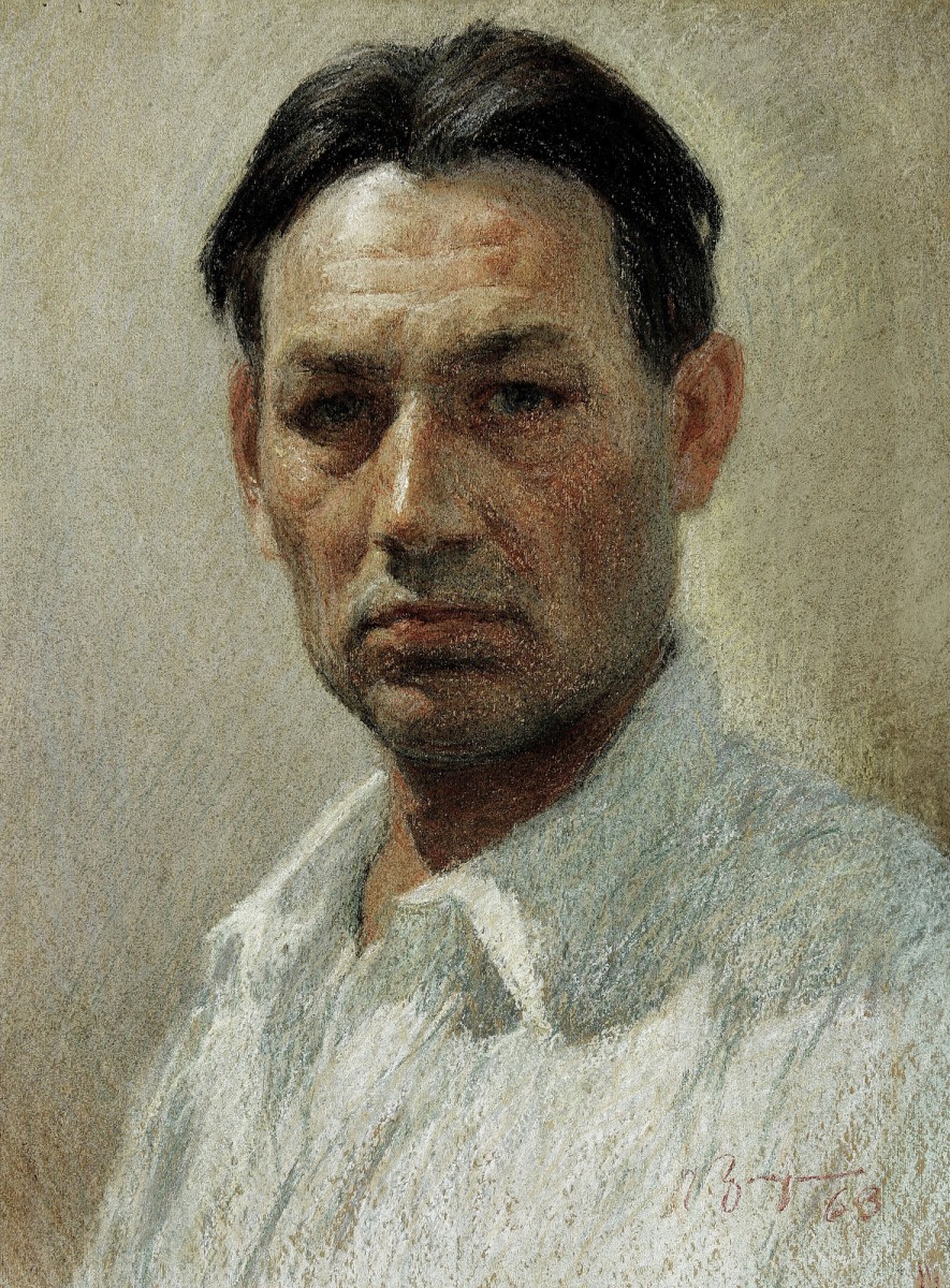 "Drawing. Portrait" by Leonid Grigoraşenco