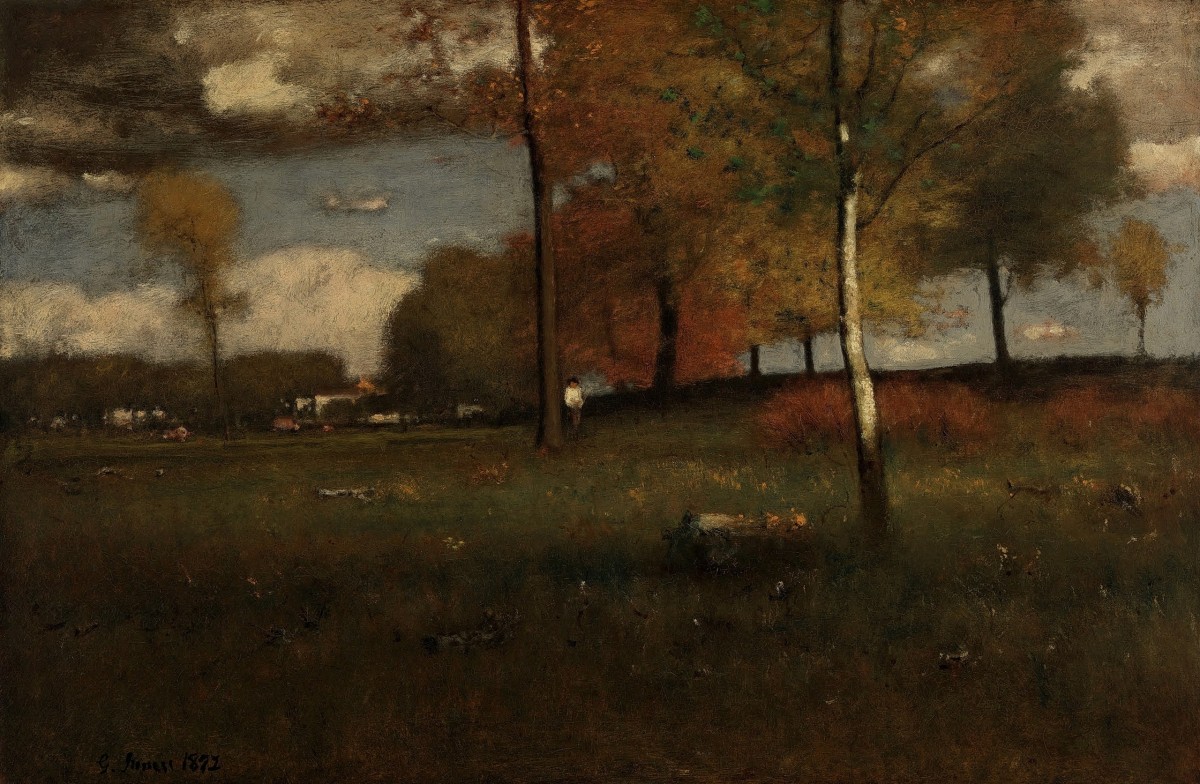 "Painting. Landscape" by George Inness