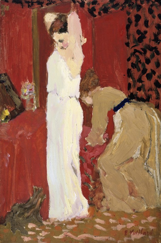 "Composition. People" by Jean-Édouard Vuillard