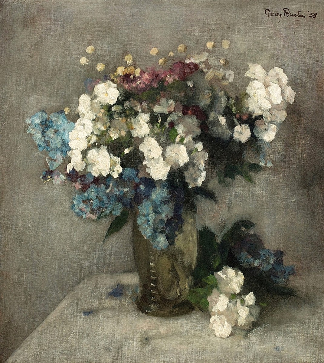 "Painting. Flowers" by Georg Rueter
