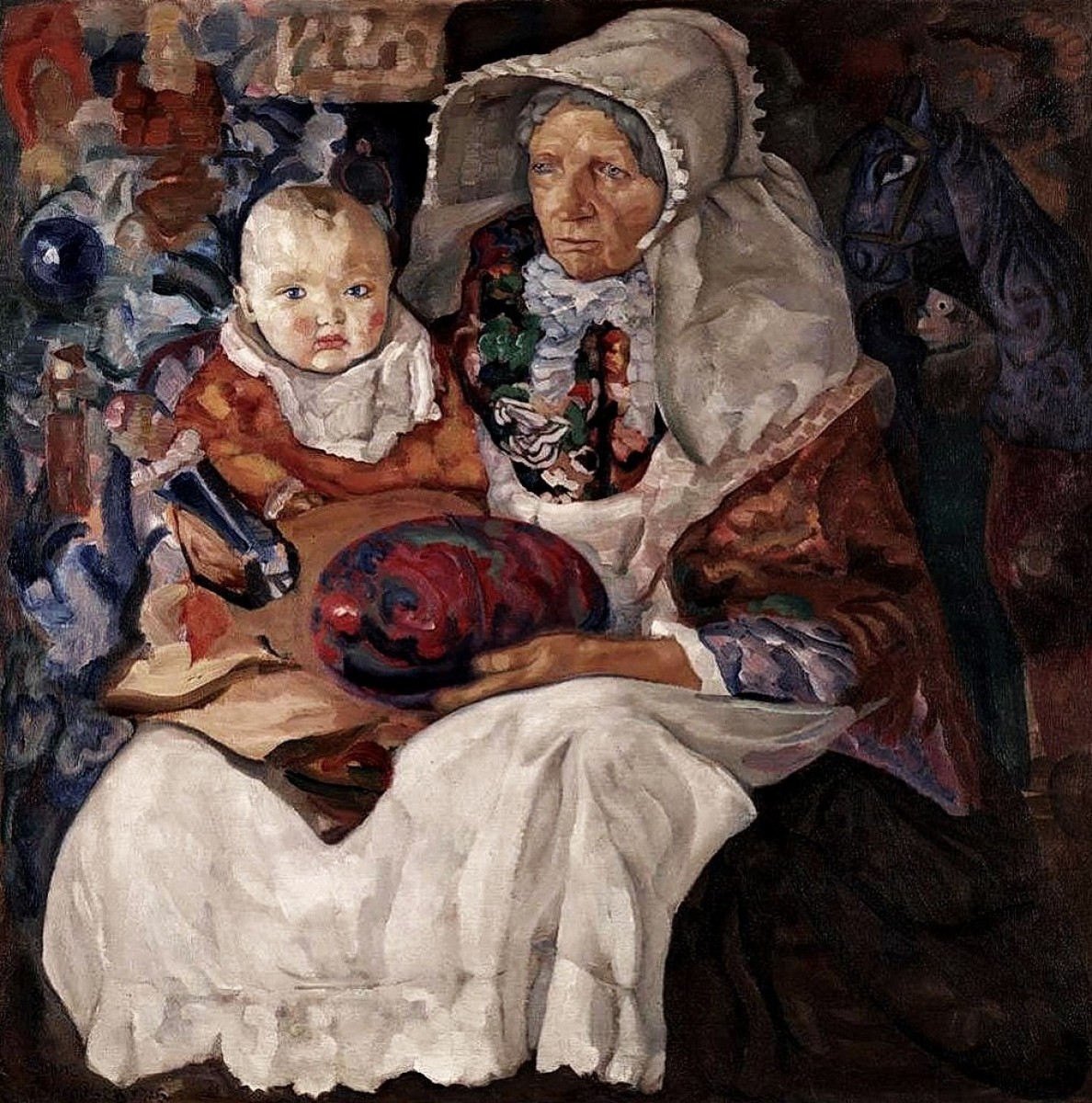 "Композиция" by Борис Дмитриевич Григориев