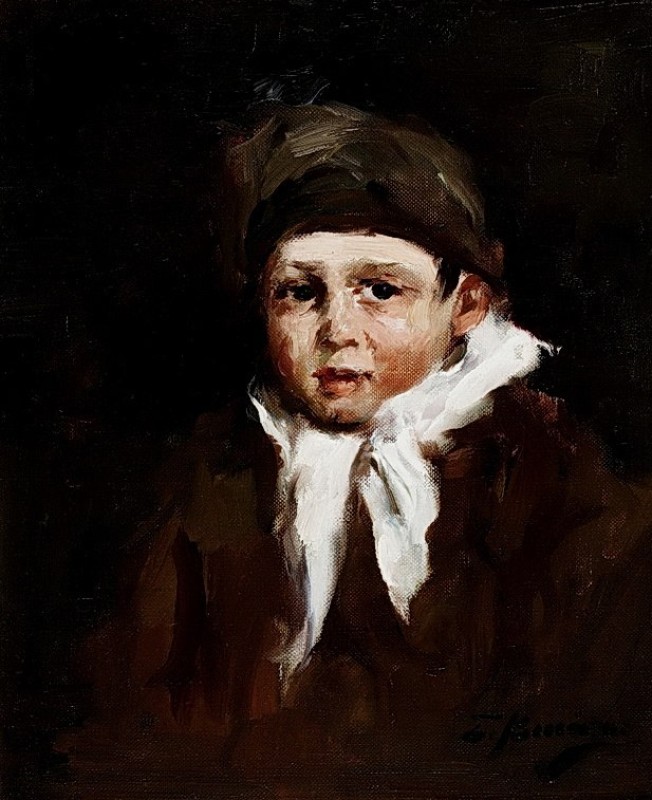 "Painting. Portrait" by Spyros Vikatos