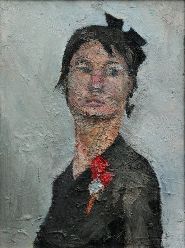 "Portret" by Ion Viznovici, 2007, 400x300mm, oil on canvas