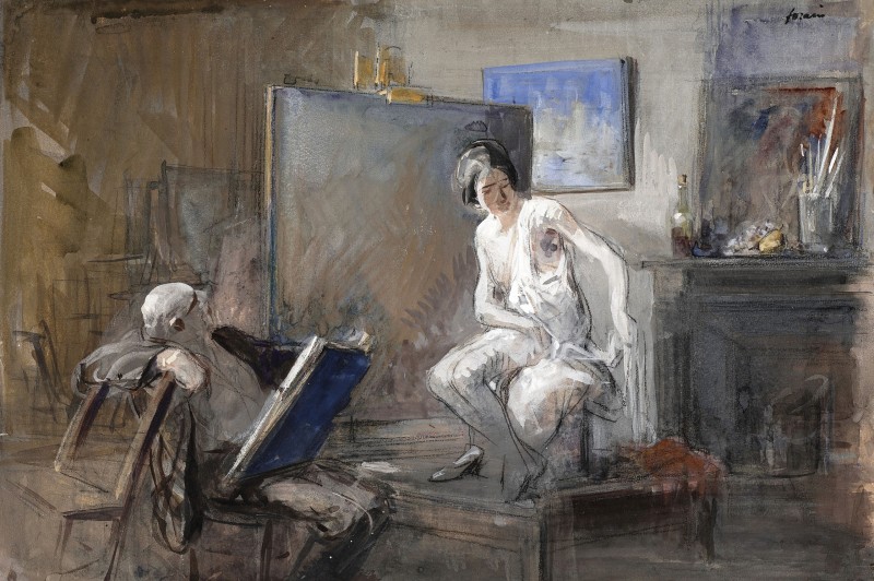 "Compoziție" by Jean-Louis Forain
