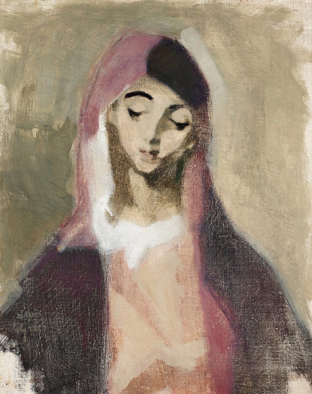 "Painting. Portrait" by Helene Schjerfbeck