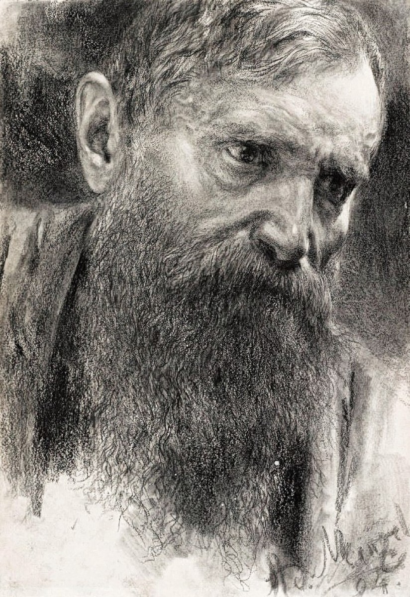 "Desen. Portret" by Adolph von Menzel