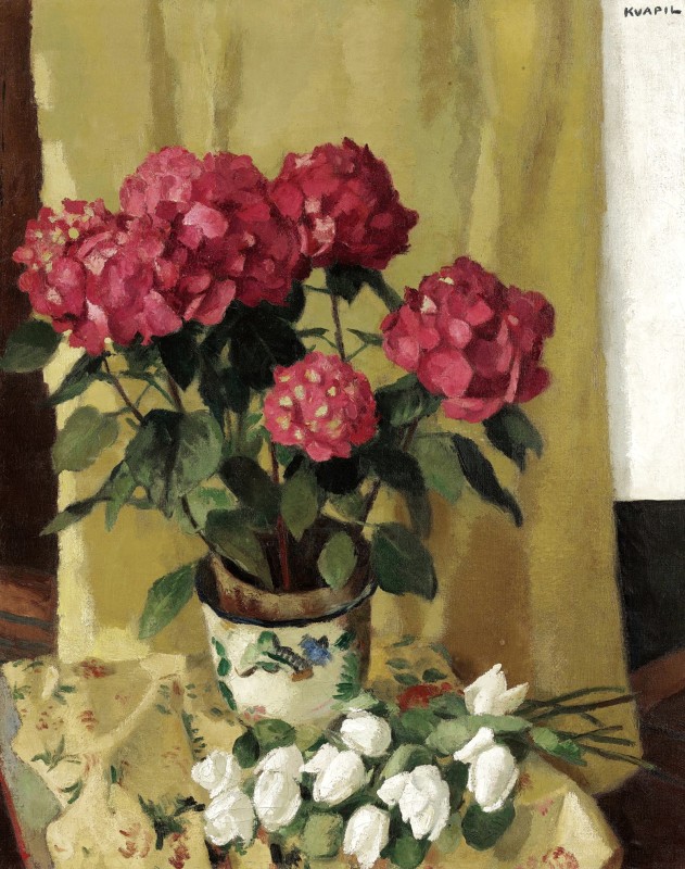 "Painting. Flowers" by Charles Kvapil