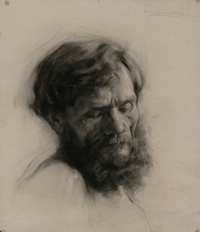 "Desen. Portret" by Stepashkin Ivan Petrovich