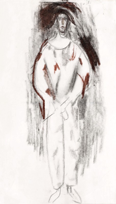 "Рисунок. Фигура / полуфигура" by Cорнелиу Баба