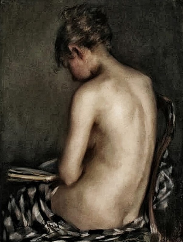 "Pictură. Nud" by Janet Cumbrae-Stewart