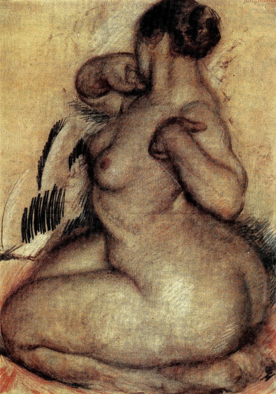 "Pictură. Nud" by Ilya Mashkov