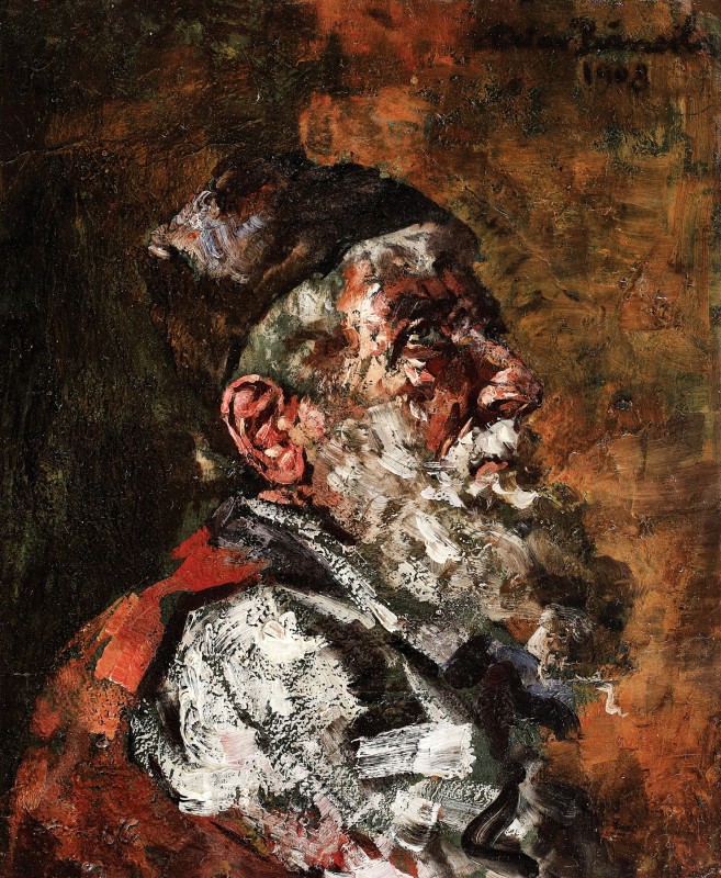 "Painting. Portrait" by Octav Băncilă