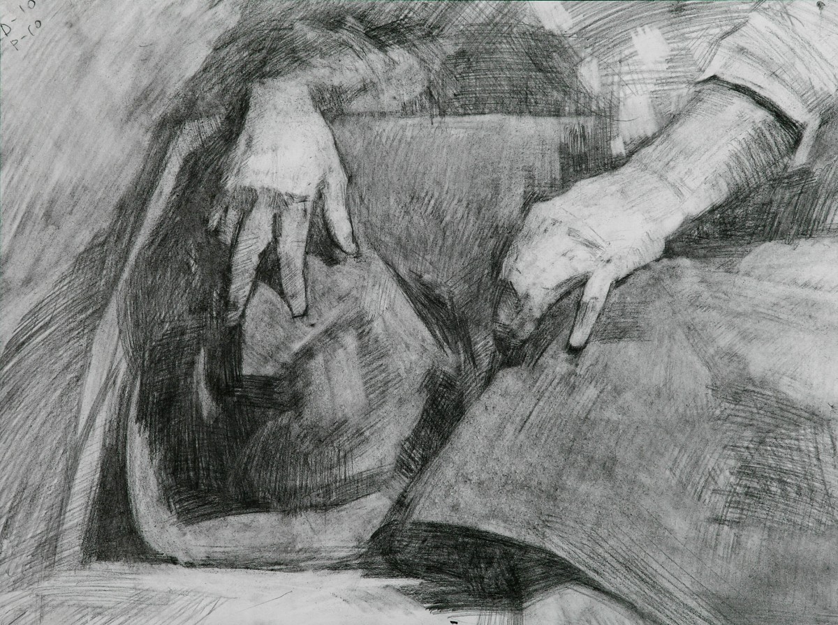 "Mâini" by Ion Viznovici, 2008