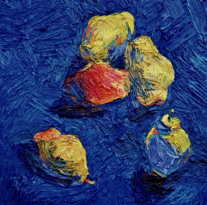 "Studiu. Natură statică" by Vlada Cibuc, 2015, oil on canvas