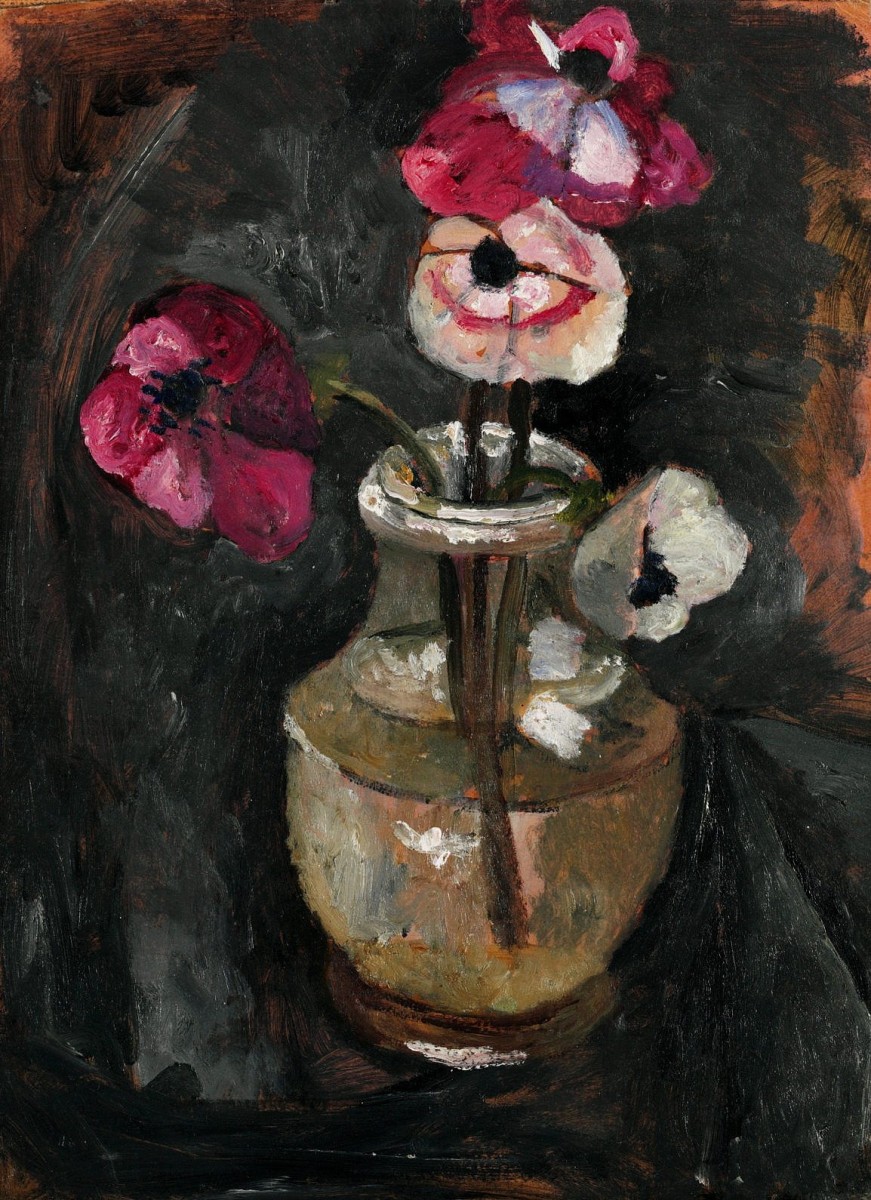 "Painting. Flowers" by Paula Modersohn-Becker