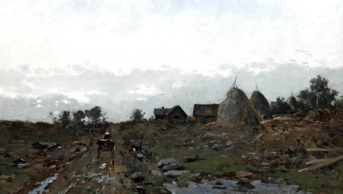 "Живопись. Сельский мотив" by Джохан Северин Нилссон