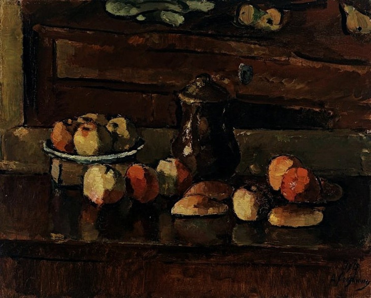"Pictură. Natură statică" by Anton Faistauer