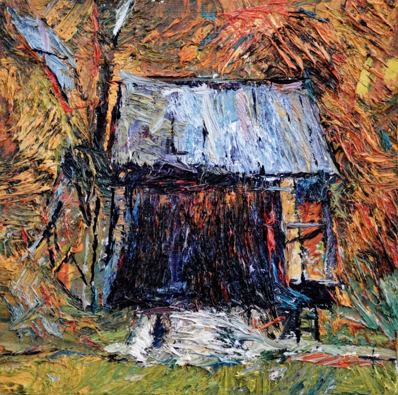 "Moară" by Мэдэлина Cасиан, 2015, масло / холст