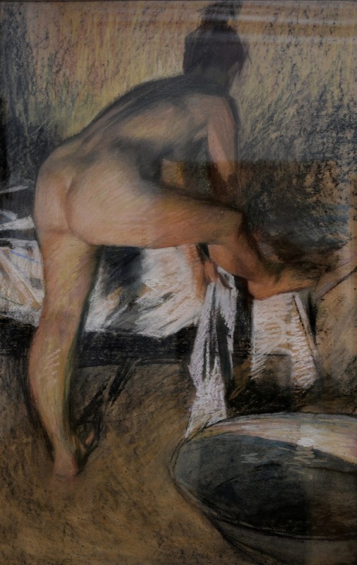 "Composition. Nude" by Konstantin Matveevich Lomykin