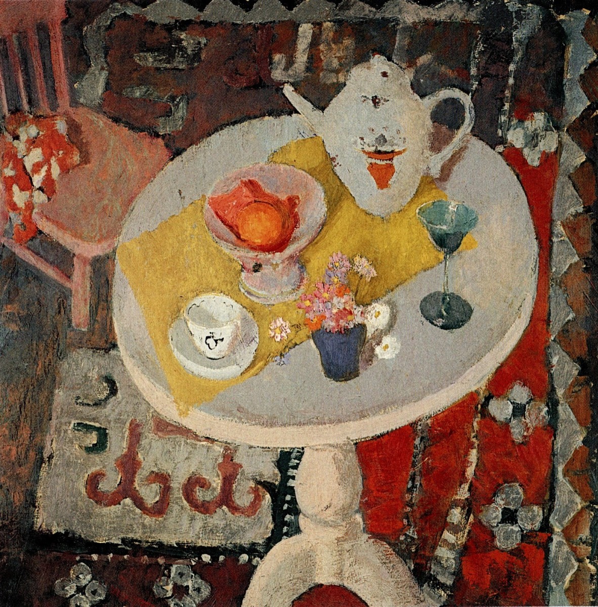 "Painting. Still life" by Anne Redpath