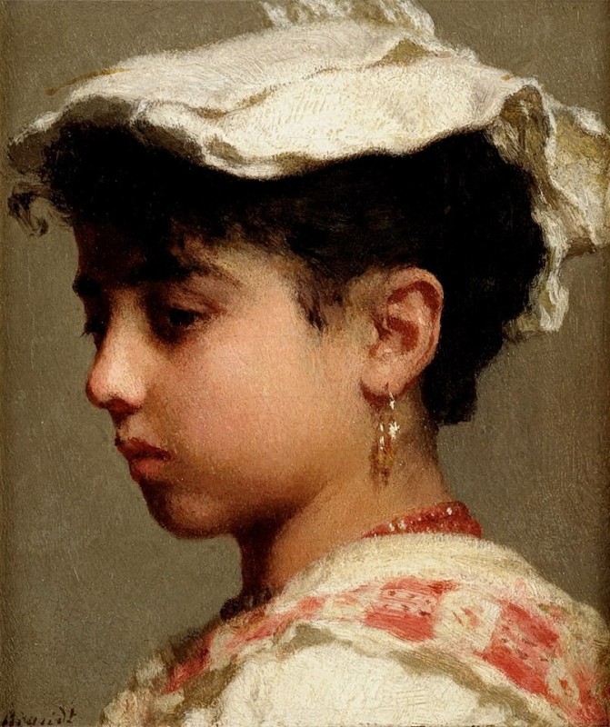 "Painting. Portrait" by Otto Brandt