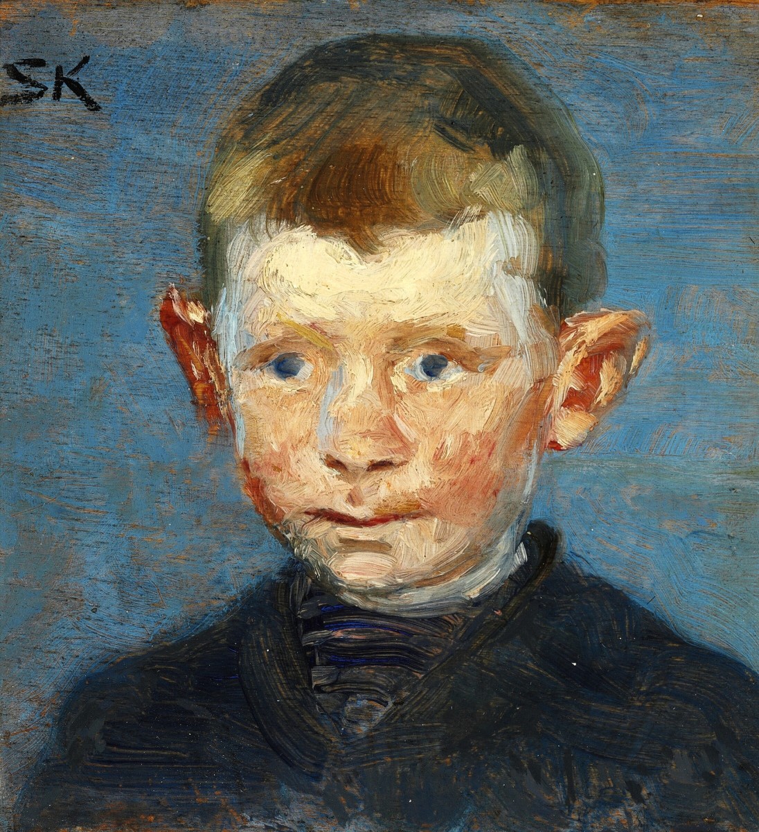 "Pictură. Portret" by Peder Severin Krøyer