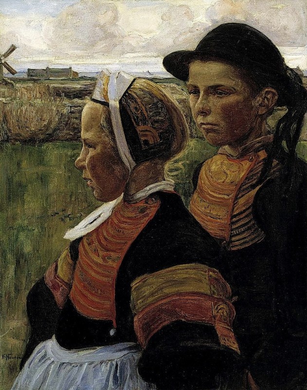 "Painting. Figure" by Elizabeth Nourse