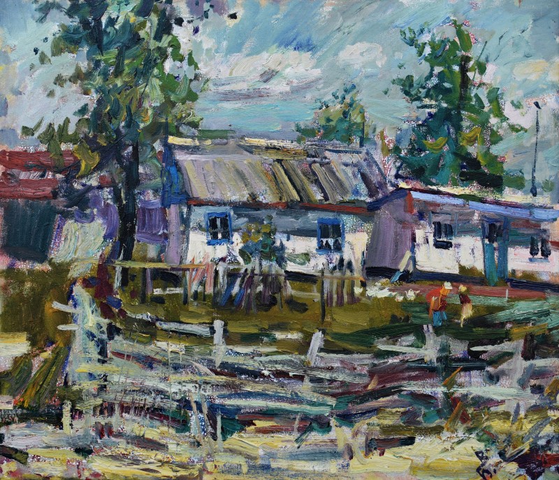 "Живопись. Пленэр. Сельский мотив" by Веаcеслав Бакицкии