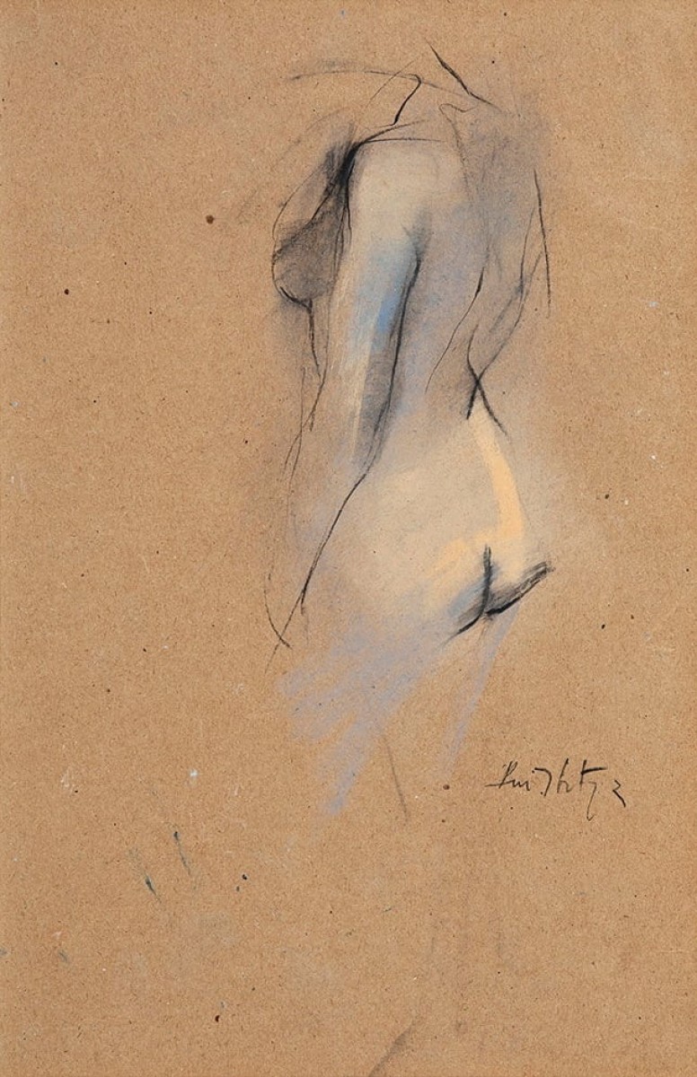 "Drawing. Nude" by Manuel Ruiz Ortega
