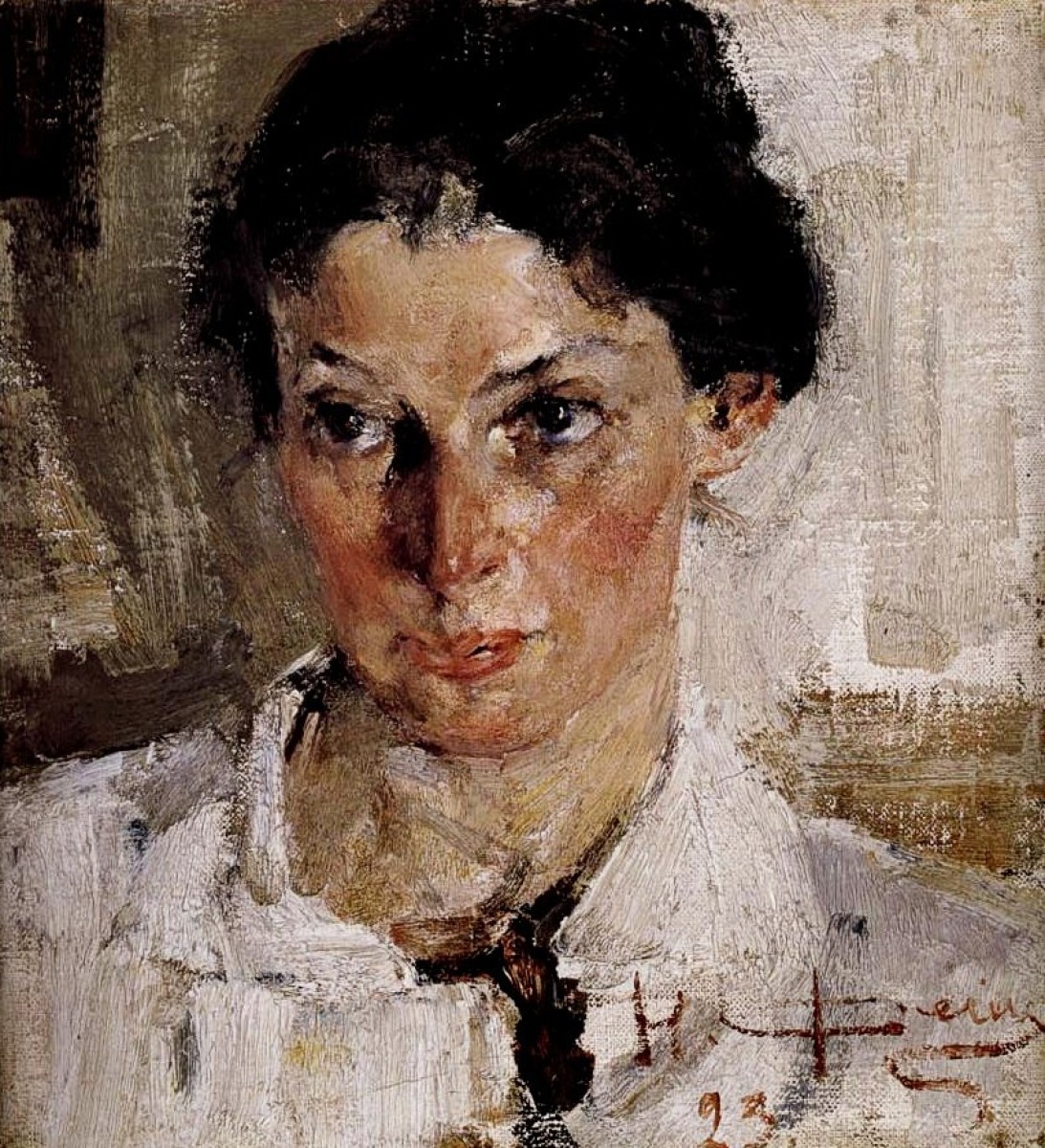 "Painting. Portrait" by Nicolai Fechin