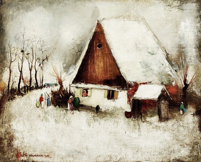 "Painting. Rural" by Gheorghe Vrăneanțu