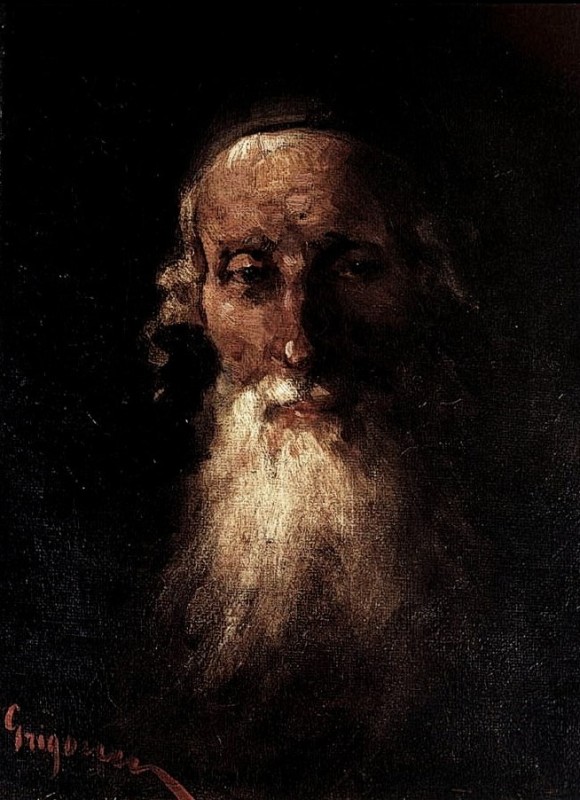 "Pictură. Portret" by Nicolae Grigorescu